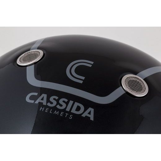 INTEGRALNA ČELADA CASSIDA FIBRE JAWA SPORT BLACK/ SILVER/ RED S