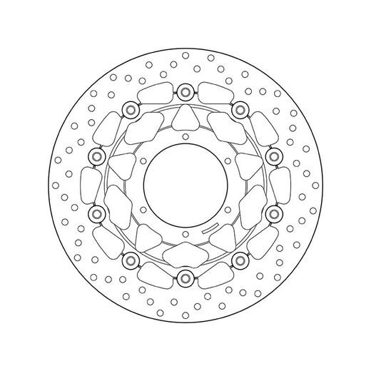 ZAVORNI DISK BREMBO 78B40867 FLOATING