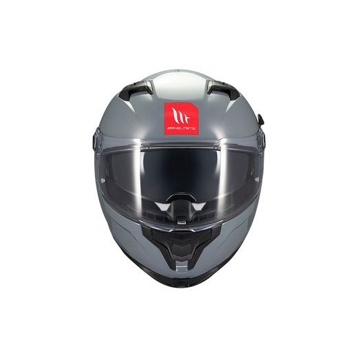 INTEGRALNA ČELADA MT HELMETS BRAKER SV SOLID A12 GLOSS GREY S