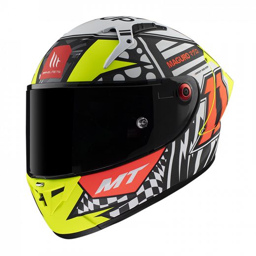 HELMET MT HELMETS KRE+ CARBON SERGIO GARCIA A3 MATT XL