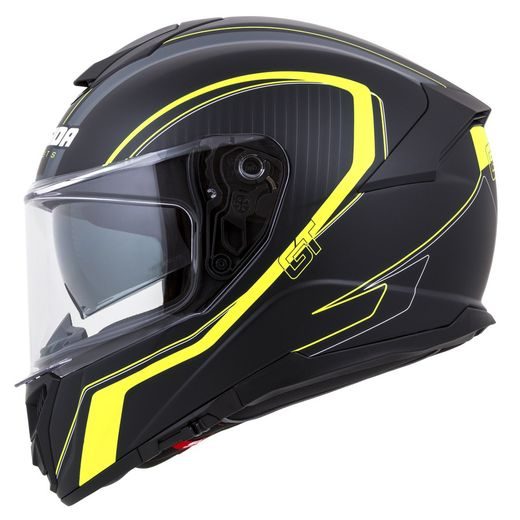 INTEGRALNA ČELADA CASSIDA INTEGRAL GT 2.0 REPTYL BLACK/ FLUO YELLOW/ WHITE S