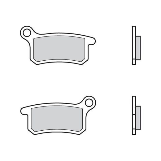 ZAVORNE OBLOGE BREMBO 07GR69SD