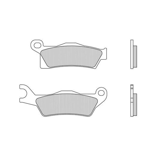 ZAVORNE OBLOGE BREMBO 07GR26SX