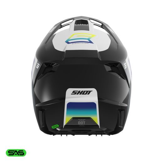 HELMET SHOT SPEED HYBRID A05-21OB-F03-12 NEON YELLOW GLOSSY 2XL