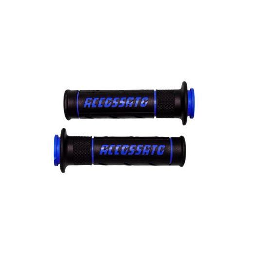 PAIR OF STREET GRIPS ACCOSSATO GR011 ČRNA WITH ACCOSSATO SIGN