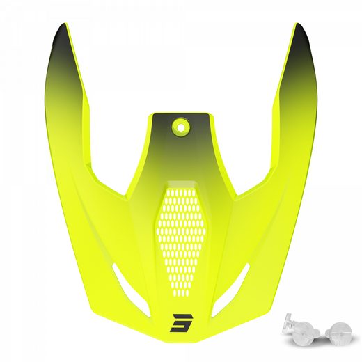 HELMET PEAK SHOT FURIOUS STREAM A04-21OC-B01-P01 NEON YELLOW MATT
