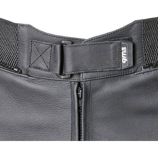 2PCS LEATHER SUIT GMS GR-1 ZG70000 BLACK-RED-WHITE 54H