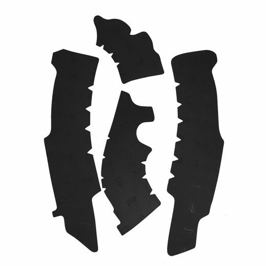 RUBBER FRAME PADS VIBRAM M7333N OFF-ROAD ČRN