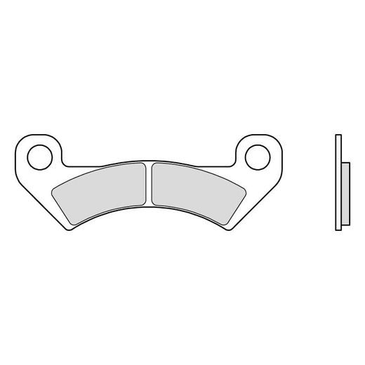ZAVORNE OBLOGE BREMBO 07GR85SD
