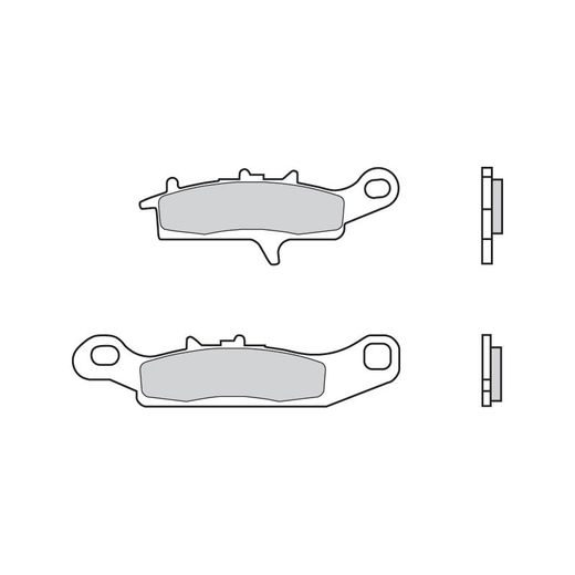 ZAVORNE OBLOGE BREMBO 07KA25SD