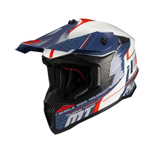 MOTOKROS ČELADA MT HELMETS FALCON S RULER A15 GLOSS XL