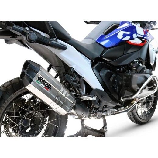 SLIP-ON EXHAUST GPR HYPER SONIC TITANIUM BM.109.HYSOTIT TITANIUM INCLUDING REMOVABLE DB KILLER AND LINK PIPE