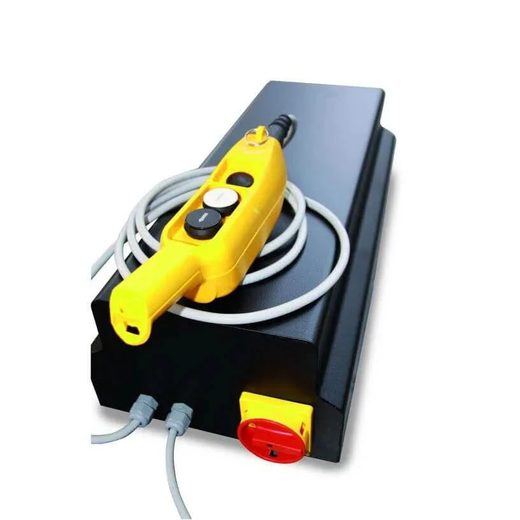 MOTORCYCLE LIFT LV8 GOLDRAKE 800HC FLOOR VERSION EG800HCE.B WITH ELECTRO-HYDRAULIC UNIT (BLACK AND BLUE RAL 5005)