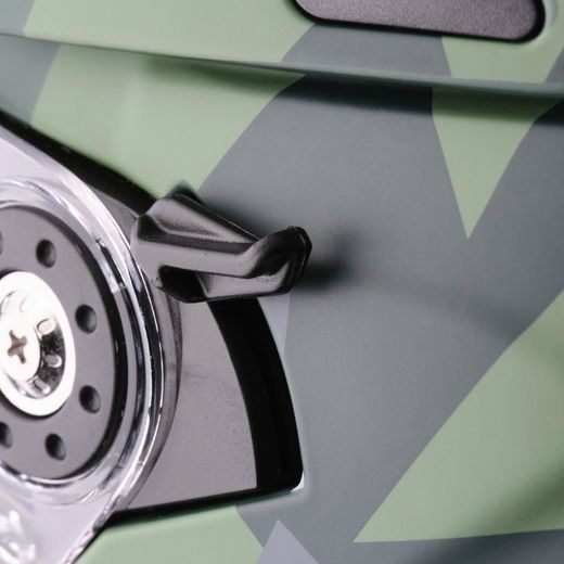 ENDURO ČELADA GMS ADVENTUS CAMO ZG15002 MATT GREEN-BLACK-CAMO S