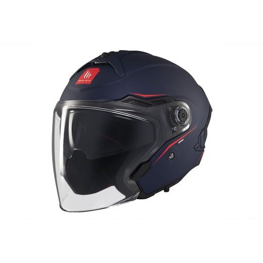 HELMET MT HELMETS COSMO SV SOLID A7 MATT BLUE S