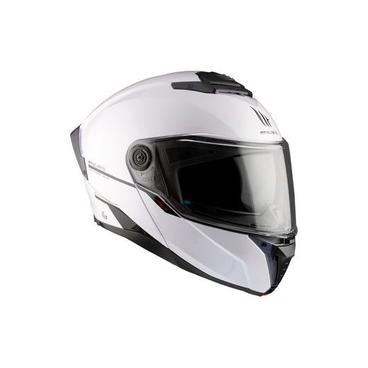 HELMET MT HELMETS ATOM 2 SV SOLID A0 GLOSS WHITE S
