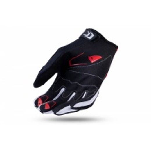 MOTOCROSS IRIDIUM GLOVES BLACK AND RED