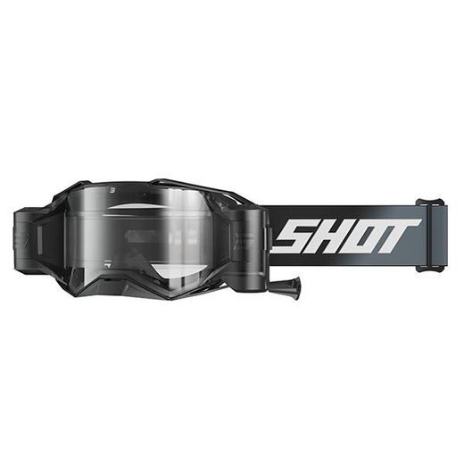 GOGGLES SHOT LITE ROLL-OFF SOLID A06-29OA-E03 BLACK MATT