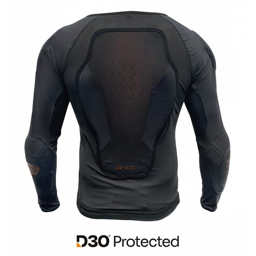 PROTECTIVE VEST SHOT RACE EVO D30 A04-22A-B01 ČRNA XS