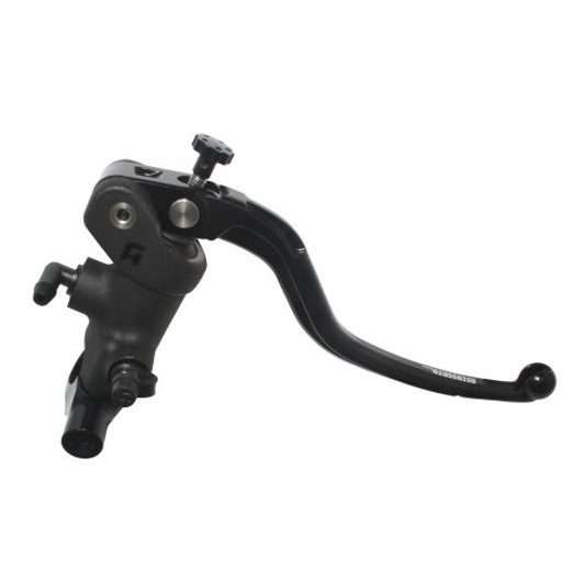 RADIAL BRAKE MASTER CYLINDER ACCOSSATO 19 X 19 WITH FIXED LEVER,BLACK