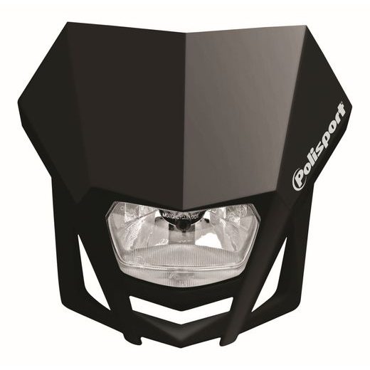 HEADLIGHT POLISPORT LMX 8657600002 ČRNA