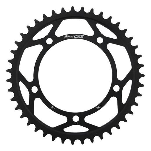 ZADNJI VERIŽNIK (ZOBNIK) SUPERSPROX RFE-1792:43-BLK ČRNA 43T, 525