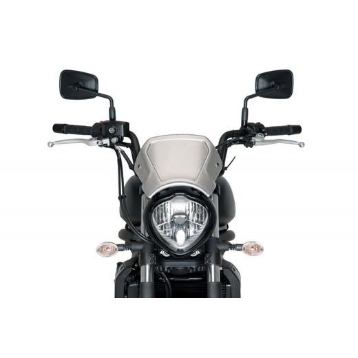 WINDSHIELD PUIG FRONTAL PLATE 3592P SREBRNA ALUMINIUM