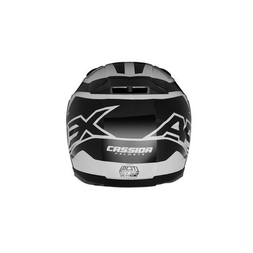 INTEGRALNA ČELADA CASSIDA APEX CONTRAST GREY/ BLACK XS