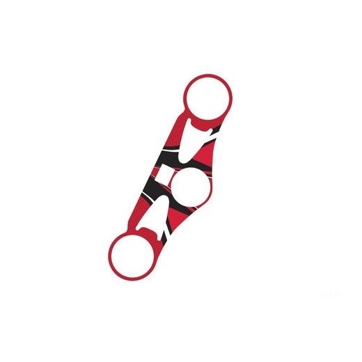 YOKE PROTECTOR PUIG RADIKAL 6964R RDEČ