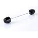AXLE SLIDERS PUIG PHB19 20608N BLACK WITHOUT COLOR CAP