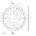 VERIŽNI SET D.I.D CHAIN - ZLAT CHAIN 525 ZVM-X, X-RING (X, NX, QX, XS), CHK FRONT SPROCKET JT CHK RUBBER CUSHIONED, CHK REAR SPROCKET SUPERSPROX ZA HONDA XRV 750 AFRICA TWIN 1993-2003