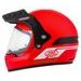 MOTOCROSS HELMET CASSIDA FORMX JAWA ROTAX RED/ WHITE/ GOLD/ BLACK MATT PEAK XS