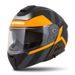 FULL FACE HELMET CASSIDA MODULO 2.0 PROFILE MATT BLACK/ GREY/ ORANGE XS