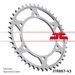 VERIŽNI SET EK - ZLAT CHAIN 525 ZVX, X-RING (X, NX, QX, XS), CHK FRONT SPROCKET JT CHK RUBBER CUSHIONED, CHK REAR SPROCKET JT ZA YAMAHA TDM 850 1999-2001