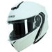 FLIP UP HELMET AXXIS STORM SV SOLID GLOSS PEARL WHITE L