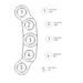 PLUG & PLAY RACING BUTTON PANEL ACCOSSATO PS015 CNC MACHINED ALUMINIUM WITH 5 BUTTONS, LEFT