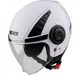 JET HELMET AXXIS METRO ABS SOLID GLOSS PEARL WHITE XXL