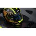 FULL FACE HELMET AXXIS COBRA RAGE A3 GLOSS FLUOR YELLOW XS