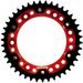 REAR SPROCKET SUPERSPROX STEALTH RST-1306:42-RED RDEČ 42T, 530