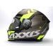 FULL FACE HELMET AXXIS EAGLE SV DIAGON D2 MATT FLUOR YELLOW XS