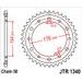 VERIŽNI SET EK - SREBRNA CHAIN 530 DEX, X-RING (X, NX, QX, XS), CHK FRONT SPROCKET JT, CHK REAR SPROCKET JT ZA HONDA VFR 750 F 1990-1998
