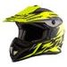 MOTOCROSS HELMET CASSIDA CROSS CUP JUNIOR YELLOW FLUO / BLACK / GREY