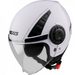 JET HELMET AXXIS METRO ABS SOLID GLOSS PEARL WHITE XS