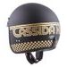 JET HELMET CASSIDA OXYGEN RONDO BLACK MATT / GOLD XS