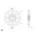 VERIŽNI SET EK - SREBRNA CHAIN 525 SRO, O-RING, CHK FRONT SPROCKET SUPERSPROX, CHK REAR SPROCKET SUPERSPROX ZA YAMAHA YZF-R6 2006-2024