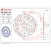 ZAVORNI DISK BREMBO 68B407B0 FIX