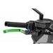 BRAKE LEVER WITHOUT ADAPTER PUIG 4.0 4110VA POKLOPNA (FOLDABLE) GREEN/BLUE