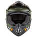 MOTOCROSS HELMET CASSIDA CROSS CUP SONIC MATT GREEN /ORANGE XS