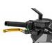 BRAKE LEVER WITHOUT ADAPTER PUIG 4.0 4110OV POKLOPNA (FOLDABLE) GOLD/GREEN