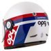 FULL FACE HELMET CASSIDA FIBRE OPG WHITE/ BLUE/ RED XS